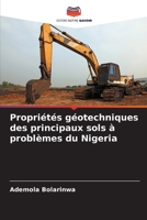 Propriétés géotechniques des principaux sols à problèmes du Nigeria 6207146395 Book Cover