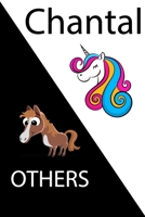 Chantal VS OTHERS ( unicorn ): Personal Name unicorn notebook - Cute Notebook for Girls With Unicorn, Thoughtful Cool Present for Chantal ( Chantal notebook): Unicorn Personalized Notebooks For Girls  1654330167 Book Cover