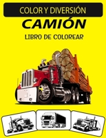 CAMION LIBRO DA COLORARE: Libro da colorare per camion con disegni unici ed edizione ampliata per bambini in età prescolare, bambini e adulti B08KQ1LL6L Book Cover