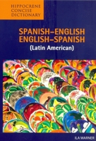 Spanish-English English-Spanish Concise Dictionary: (Latin American) (Latin American) 078180261X Book Cover
