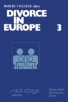 Divorce in Europe (Publications of the Netherlands Interuniversity Demographic Institute (NIDI) and the Population and Family Study Centre (CBGS)) 9020706527 Book Cover