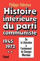 Histoire intérieure du parti communiste 2213009392 Book Cover