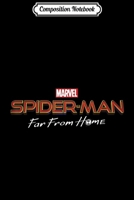Composition Notebook: Marvel Spider-Man Far From Home Movie Logo Graphic Journal/Notebook Blank Lined Ruled 6x9 100 Pages 1711372331 Book Cover