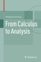 From Calculus to Analysis 0817682880 Book Cover