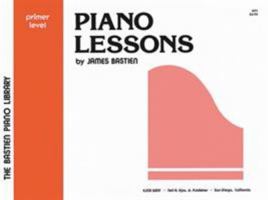 Piano Lessons Primer Level (The Bastien Piano Library, Primer Level) (The Bastien Piano Library, Primer Level) 0849750008 Book Cover