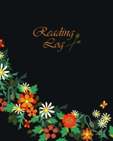 Reading Log: Gifts for Book Lovers (A reading journal with 100 spacious record pages and more in a large soft covered notebook from our Floral Wreath range) 1695289064 Book Cover