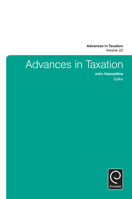 Advances in Taxation 1787564169 Book Cover