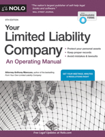 Your Limited Liability Company: An Operating Manual 0873375106 Book Cover