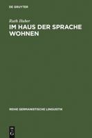 Im Haus Der Sprache Wohnen: Wahrnehmung Und Theater Im Fremdsprachenunterricht 3484312386 Book Cover