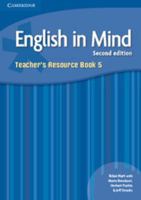 English in Mind for Spanish Speakers Level 5 Teacher's Resource Book with Class Audio CDs (4) 0521184584 Book Cover