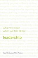 What we mean when we talk about leadership 1908984511 Book Cover