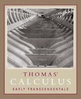 Thomas' Calculus, Early Transcendentals, Part One 0321498747 Book Cover