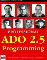 Professional ADO 2.5 Programming (Wrox Professional Guide) 1861002750 Book Cover