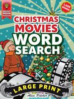 Christmas Movie Word Search Large Print: Large Print Word Search Puzzle Book for Adults & Seniors 1959470000 Book Cover