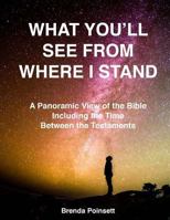 What You'll See From Where I Stand: A Panoramic View of the Bible Including the Time Between the Testaments 1720323992 Book Cover
