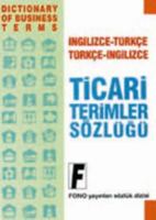 English-Turkish-English Dictionary of Business Terms 9754710430 Book Cover