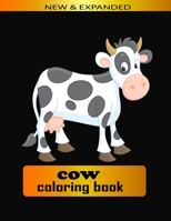 Cow coloring book: Best cow coloring book for adult and kids B08T6JXX43 Book Cover