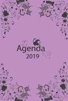 Agenda 2019: Agenda Mensual y Semanal + Organizador I Cubierta con tema de Gatos Enero 2019 a Diciembre 2019 6 x 9in 1795435712 Book Cover