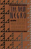 The New Negro : Voices of the Harlem Renaissance 0486845613 Book Cover