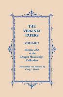 The Virginia Papers, Volume 2, Volume 2zz of the Draper Manuscript Collection 0788432877 Book Cover