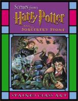 harry_potter_stained_glass_art_bk._2-scenes_from_harry_potter_and_the_sorcerers_ 0439286336 Book Cover