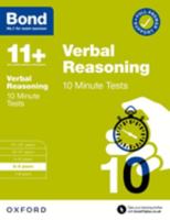 Bond 11+: Bond 11+ Verbal Reasoning 10 Minute Tests with Answer Support 8-9 years (Bond 11+) 019278501X Book Cover