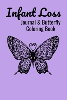 Infant Loss Journal & Butterfly Coloring Book: For Women Who Have Had A Miscarriage, Stillbirth or Full Term Loss B07Y4MVZ39 Book Cover