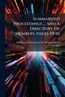 Summarized Proceedings ... And A Directory Of Members, Issues 59-61... 1276379498 Book Cover