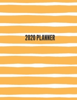 2020 Planner: Daily Weekly Monthly 132 Pages 8.5x11in 1693805170 Book Cover