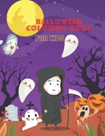 Halloween Coloring Book For kids: The Best Halloween gift for kids!8.5 by 11inch pages B08HTM67BB Book Cover