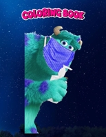 Coloring Book: Sullys Ready for Social Distancing, Children Coloring Book, 100 Pages to Color B096TMJR91 Book Cover