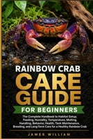Rainbow Crab Care Guide for Beginners: The Complete Handbook to Habitat Setup, Feeding, Humidity, Temperature, Molting, Handling, Behavior, Health, ... and Long-Term Care for a Healthy Rainbow Crab B0HH7YNZ9X Book Cover