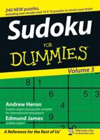 Sudoku For Dummies, Volume 3 0470026677 Book Cover