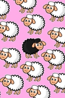 Schwarzes Schaf Notizbuch: Geschenkidee Mädchen und Frauen | niedliche Schäfchen | für die schwarzen Schafe der Familie (Band) (German Edition) 1702370313 Book Cover