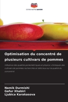 Optimisation du concentré de plusieurs cultivars de pommes (French Edition) 6209934447 Book Cover