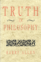 Truth In Philosophy 0674910915 Book Cover