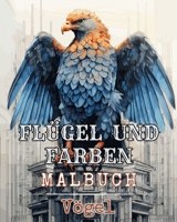 Flügel und Farben - Malbuch - Vögel: Ausmalbuch Für Vögel, Ideal Für Vogelbeobachter Und Naturliebhaber B0CT2KL9TH Book Cover
