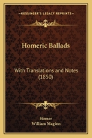 Homeric Ballads 1436876621 Book Cover