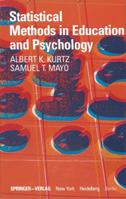 Statistical Methods in Education and Psychology 1461261317 Book Cover