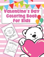 Valentine's Day Coloring Book for Kids: Fun Activity Gift with Cherubs Hearts Candy for Girls and Boys Preschoolers | Colouring Book B08SKRSP85 Book Cover