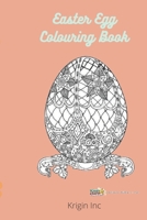 Easter Egg Colouring Book B08R8ZZD1J Book Cover
