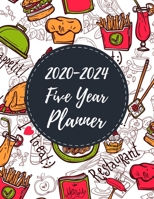 2020-2024 Five Year Planner: 5 Year 60 Months Calendar Monthly Planner Schedule Organizer For To Do List Academic Schedule Agenda Logbook Or Student ... (Daily Weekly Monthly Planners With Holidays) 1672349664 Book Cover