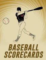 Baseball Scorecards: The Ultimate Baseball and Softball Statistician Record Keeping Scorebook; 95 Pages of Score Sheets (8.5" x 11") 1079710140 Book Cover