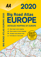 2012 Big Road Atlas Europe 074957111X Book Cover