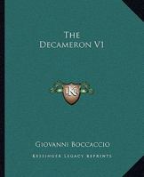 The Decameron V1 1162692367 Book Cover