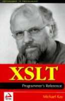 XSLT: Programmer's Reference (Programmer to Programmer) 1861003129 Book Cover