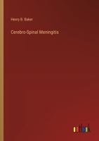 Cerebro-Spinal Meningitis 3385213320 Book Cover