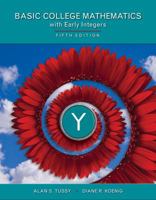 Student Solutions Manual for Tussy/Koenig's Basic Mathematics for College Students with Early Integers, 5th 128545393X Book Cover