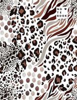 Notebook: Tiger pattern cover and Dot Graph Line Sketch pages, Extra large (8.5 x 11) inches, 110 pages, White paper, Sketch, Draw and Paint 1791623786 Book Cover