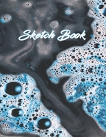 Sketch Book : Notebook for Drawing, Writing, Painting, Sketching or Doodling, 110 Pages, 8. 5x11 : ( Abstract Colorful Foam and Blobs Cover Vol. 1) Large Sketch Book for Drawing 1652416641 Book Cover